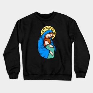 Virgin Mary Crewneck Sweatshirt